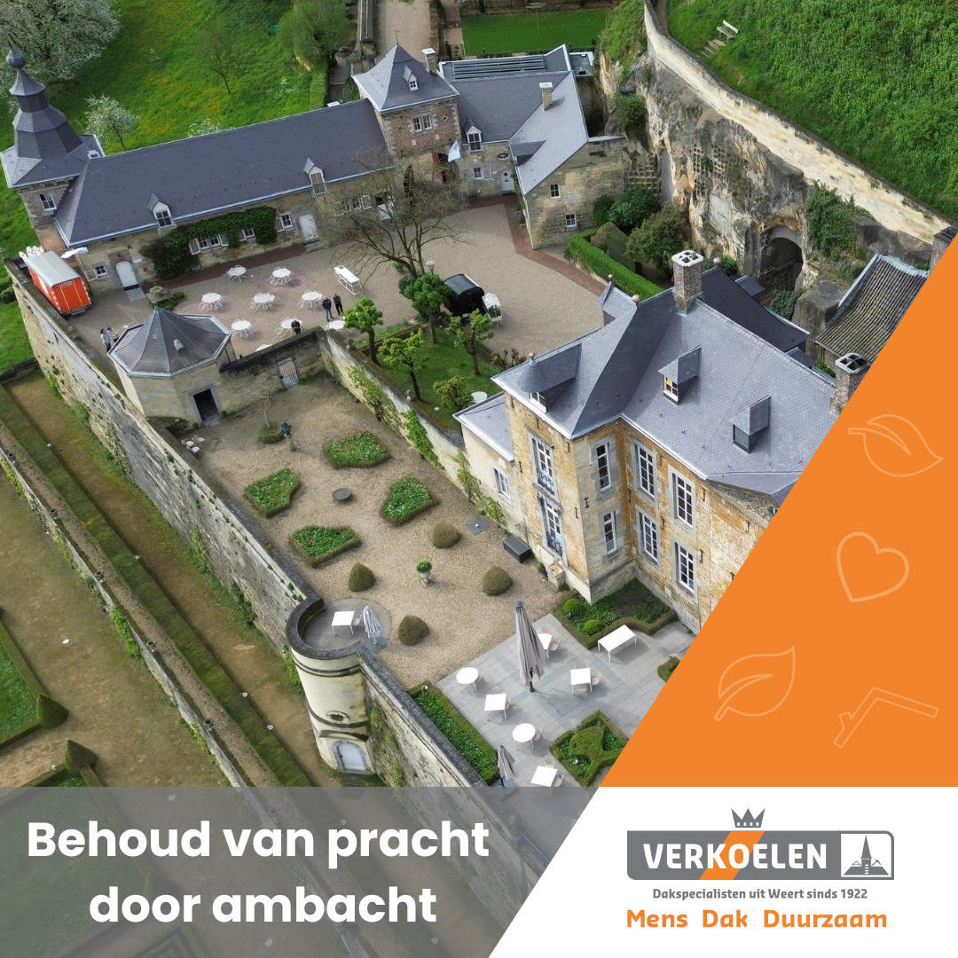 Restauratie Chateau Neercanne