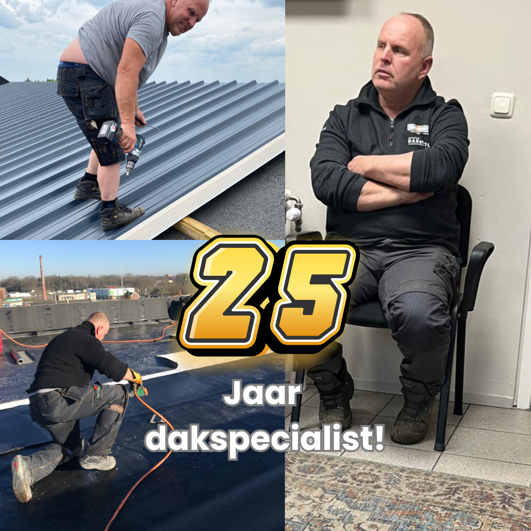 25 jaar vakmanschap op het vlakke dak!